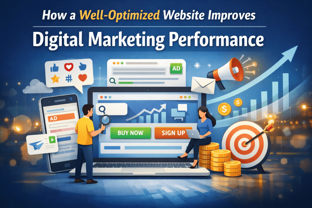 How a Well-Optimized Website Improves Digital Marketing Performance